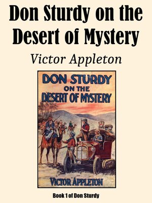 cover image of Don Sturdy on the Desert of Mystery